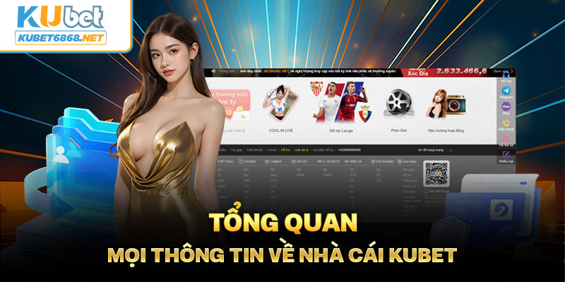 Thông tin tổng quan mới nhất về nhà cái KUBET